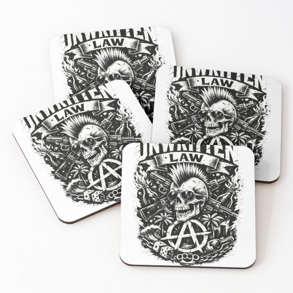 Item preview, Unwritten Law Punk Skull Anarchy designed and sold by CatLovers Studio.