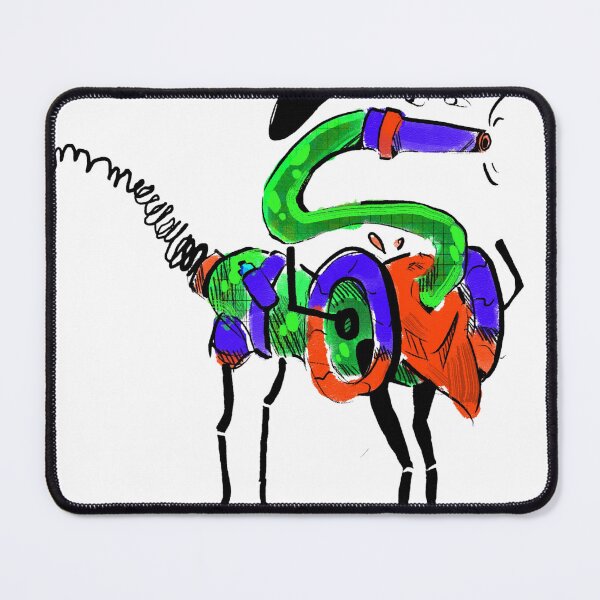 Item preview, Acid Tech Abstract Monster Graphic Cyberpunk Streetwear Art designed and sold by Bassot-Studio.