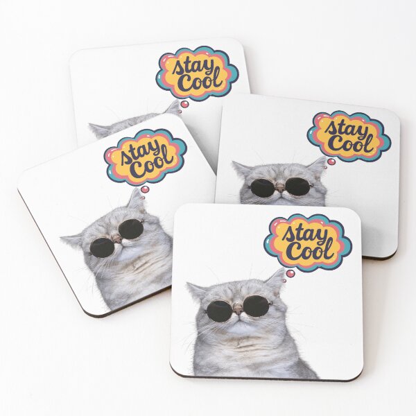 Item preview, Stay cool cat vibes  designed and sold by Jamesteeshop09.