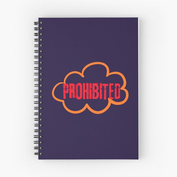 Item preview, Prohibited – Rebellious Thought Bubble Design designed and sold by NOXSCORP.