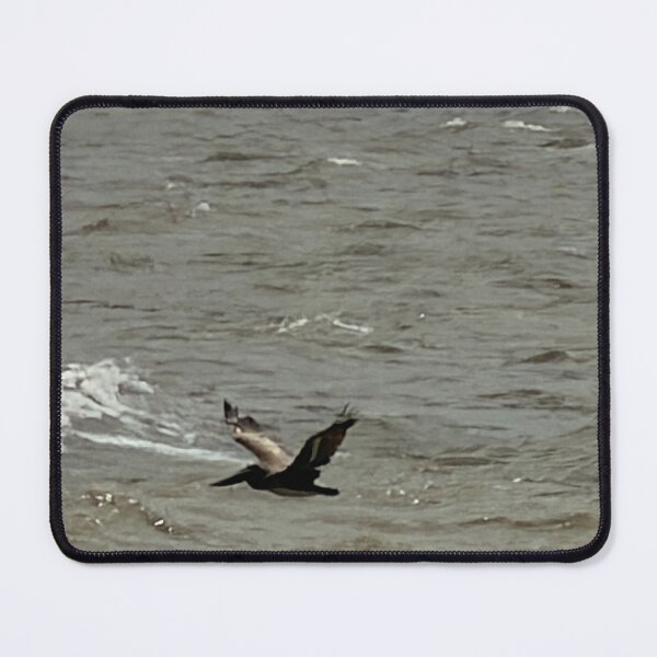 Item preview, Brown Pelican Soaring Above Rough Ocean Waves. designed and sold by Pearls1.