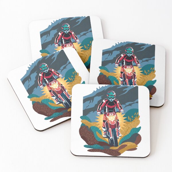 Item preview, Enduro Dirt Bike Rider Abstract Graphic Art designed and sold by AVStudioS&S.