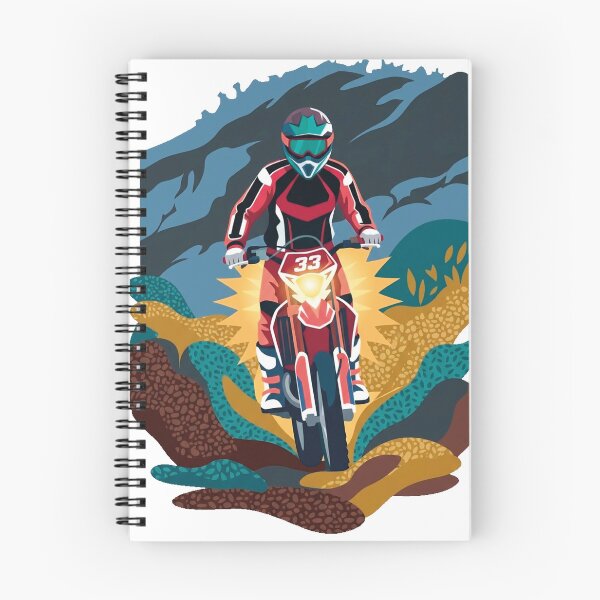 Item preview, Enduro Dirt Bike Rider Abstract Graphic Art designed and sold by AVStudioS&S.