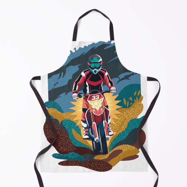 Item preview, Enduro Dirt Bike Rider Abstract Graphic Art designed and sold by AVStudioS&S.