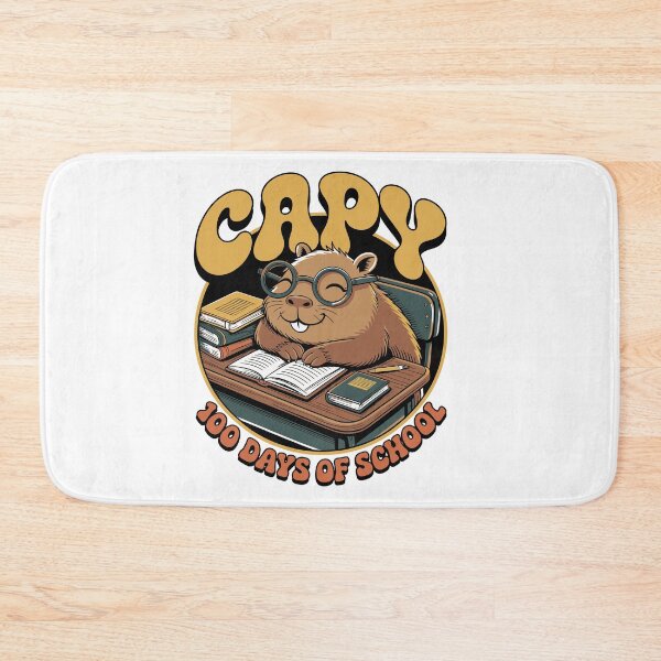 Item preview, capy 100 days of school  designed and sold by jkrphoto.