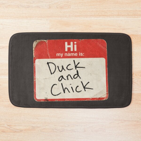 Item preview, Duck and Chick Friends TV Show Fan Art | Joey and Chandler Pet Name Tag Retro designed and sold by TheStephanieRome.