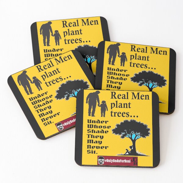Item preview, Real Men Plant Trees (Gold) *More Colors Available in Collection designed and sold by OnlyDadsForReal.