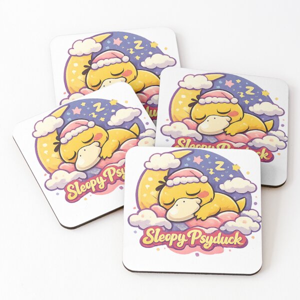 Item preview, Sleepy Psyduck – Dreamy Kawaii Night Design designed and sold by Ramadane_design1.