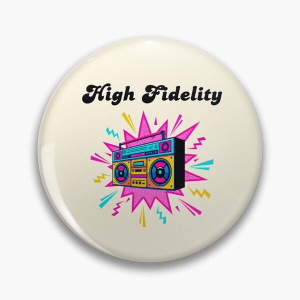 Item preview, Retro 80s Boombox High Fidelity Music Lover Design designed and sold by ShaderShirts.