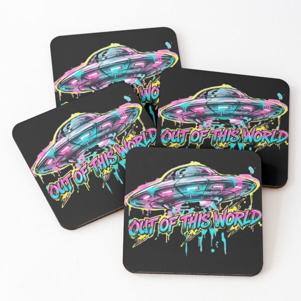 Item preview, UFO Street Art designed and sold by AlienJoy.
