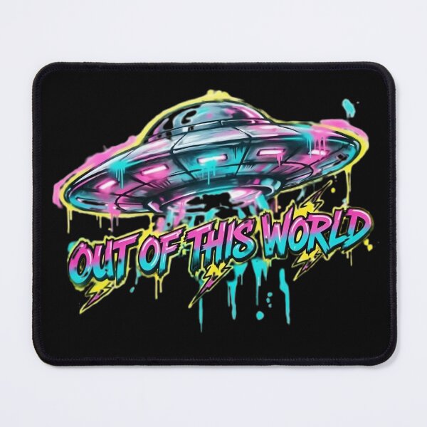 Item preview, UFO Street Art designed and sold by AlienJoy.