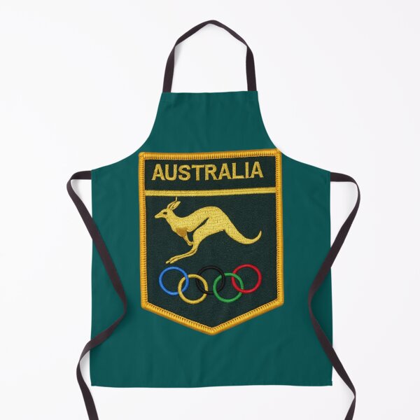 Item preview, Kangaroo badge Australia Olympics 1968 designed and sold by Kangaroo Sun.