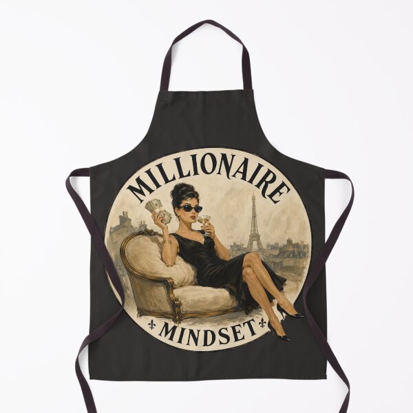 Item preview, Millionaire Mindset Vintage Paris Tee – Luxury Lifestyle Fashion Art designed and sold by TheStephanieRome.