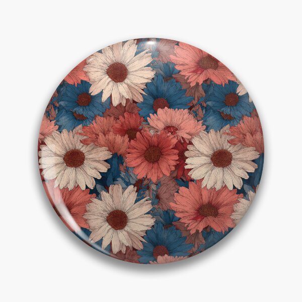 Item preview, Soft Daisy Floral  - Birthday Flower Pattern   - Retirement Gifts for Wife designed and sold by RoyalStarsPatts.