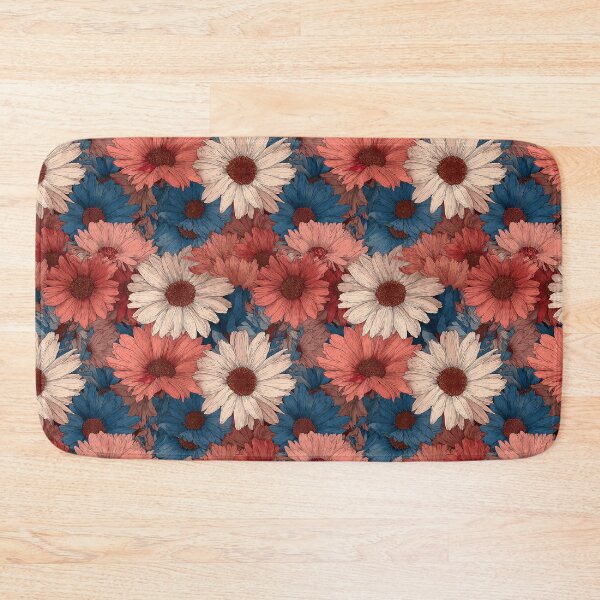Item preview, Soft Daisy Floral  - Birthday Flower Pattern   - Retirement Gifts for Wife designed and sold by RoyalStarsPatts.