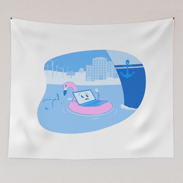 Item preview, Laptop is taking a break from work and got in trouble designed and sold by Avonduren.