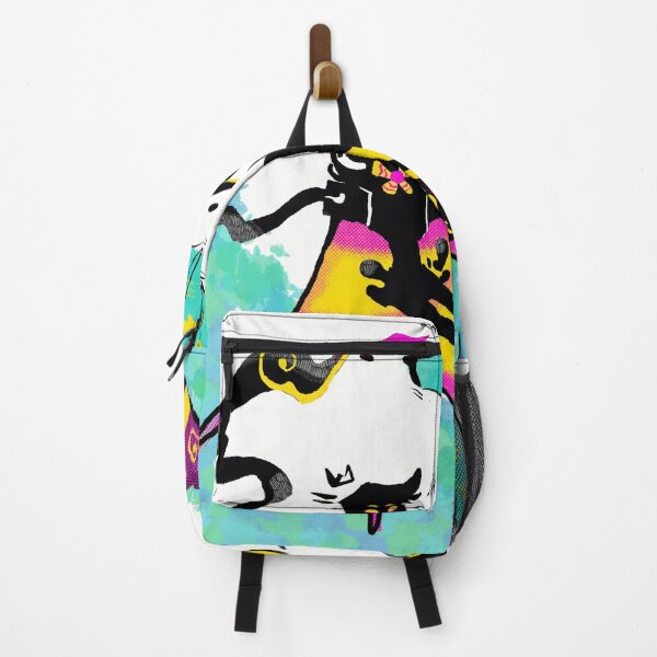 Item preview, Psychedelic Shadow Imp Parody Floating Umbrella Streetwear designed and sold by Bassot-Studio.