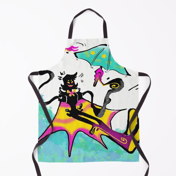 Item preview, Psychedelic Shadow Imp Parody Floating Umbrella Streetwear designed and sold by Bassot-Studio.