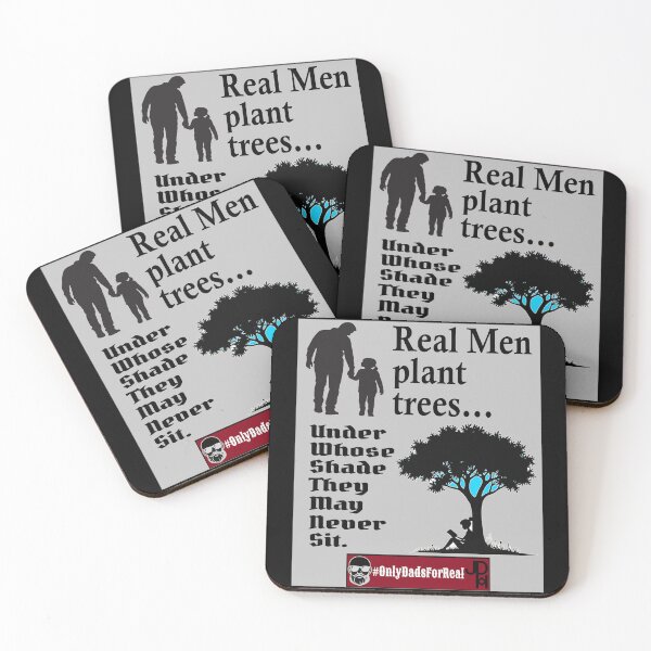 Item preview, Real Men Plant Trees (Gray) *More Colors Available in Collection designed and sold by OnlyDadsForReal.