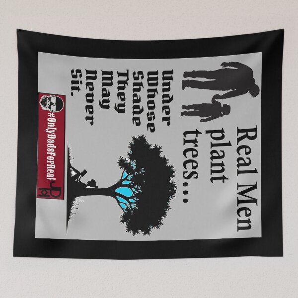 Item preview, Real Men Plant Trees (Gray) *More Colors Available in Collection designed and sold by OnlyDadsForReal.