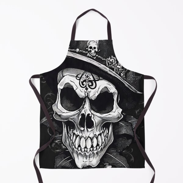 Item preview, Gothic Jester Skull Mad Clown Hat Vintage Engraving designed and sold by DarkOriginArts.
