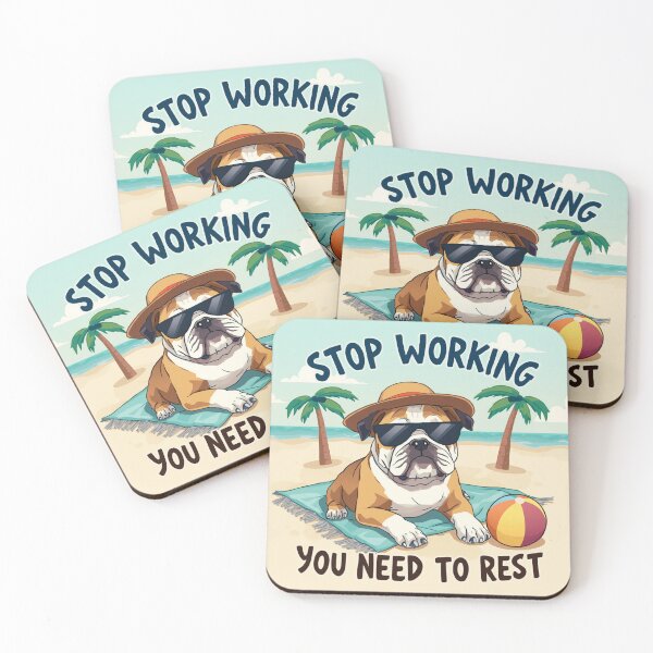 Item preview, Stop Working. Start Resting designed and sold by Kolibra.