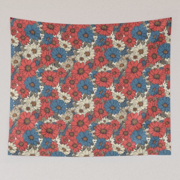 Item preview, Blooming Daisy Floral - Tropical Flower Pattern   - Retirement Gifts for Husband designed and sold by RoyalStarsPatts.
