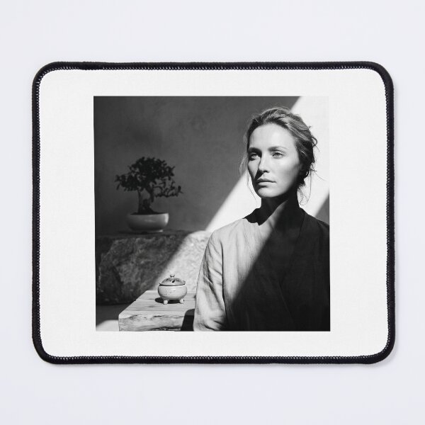 Item preview, Black and White Fine Art Photography – Elegant Woman in Kimono Robe Poster designed and sold by marianka91.