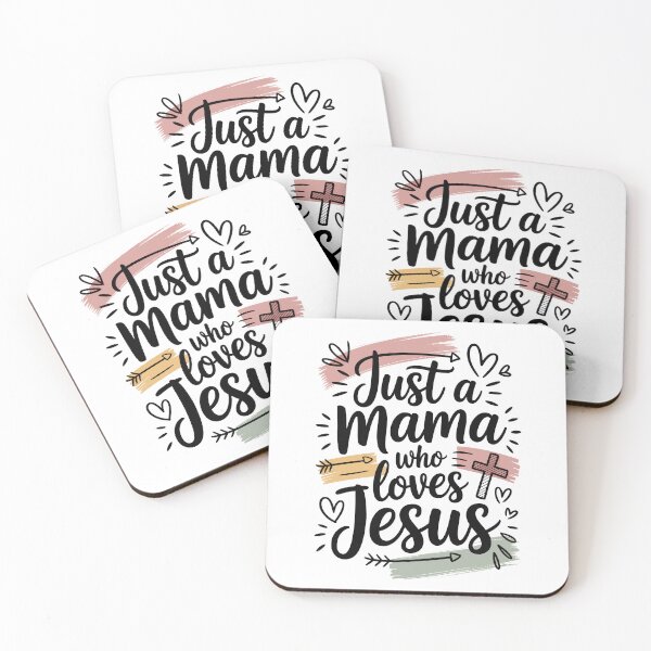 Item preview, Just a Mama Who Loves Jesus designed and sold by jkrphoto.