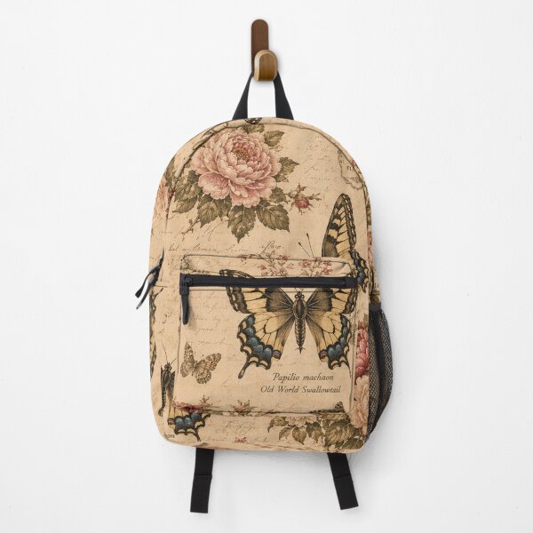Item preview, Vintage Butterfly Botanical Pattern | Cottagecore Floral Antique Aesthetic designed and sold by Oraibi.