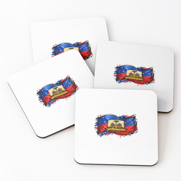 Item preview, HAITI, Flag, starred designed and sold by WillDZIGN.