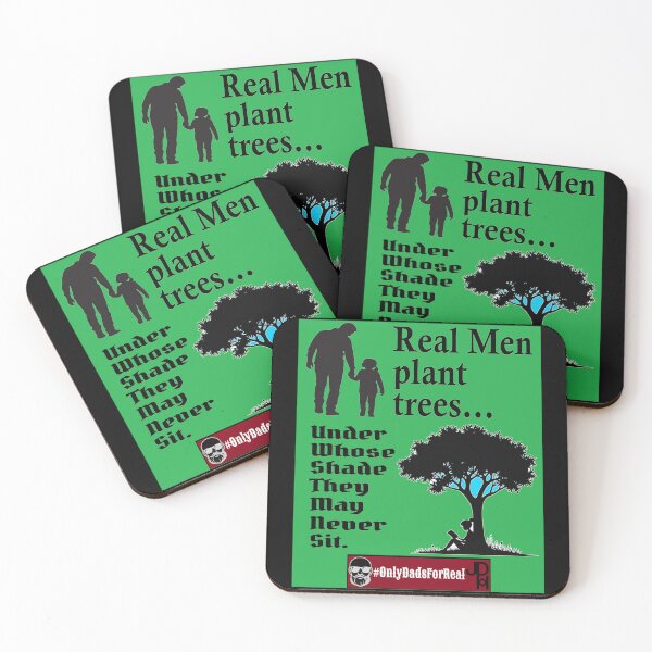 Item preview, Real Men Plant Trees (Green) *More Colors Available in Collection designed and sold by OnlyDadsForReal.