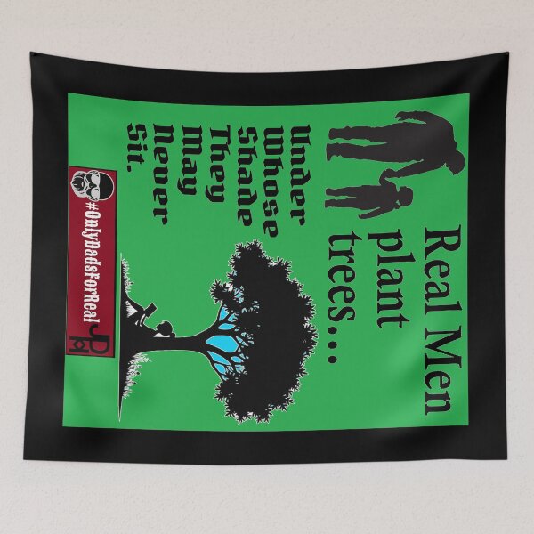 Item preview, Real Men Plant Trees (Green) *More Colors Available in Collection designed and sold by OnlyDadsForReal.