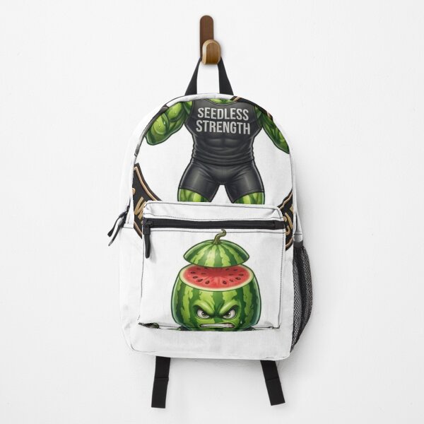 Item preview, Watermelon Muscle Funny Fitness Weightlifting Watermelon designed and sold by JeevanStickers.