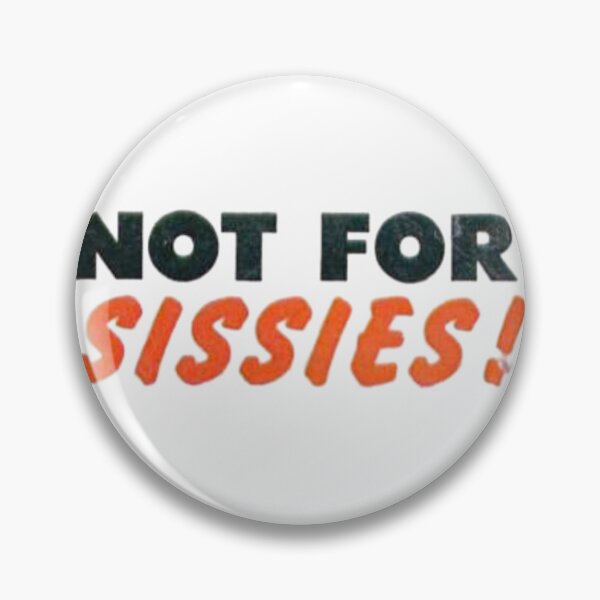 Item preview, Not For Sissies Vintage Comic Text – Ironic Bodybuilding Gym Graphic designed and sold by Lilith.3x313 Vault.