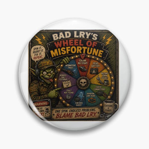 Item preview, BAD LRY - Wheel of Misfortune designed and sold by WrenchCorps.