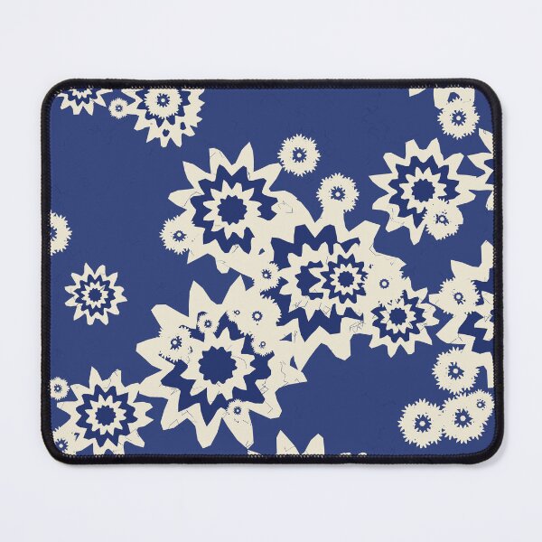 Item preview, African Batik Indigo Blue Wax Resist Organic Textile Art  designed and sold by AfricanArtHub.