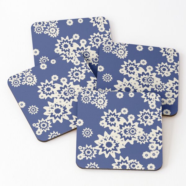 Item preview, African Batik Indigo Blue Wax Resist Organic Textile Art  designed and sold by AfricanArtHub.
