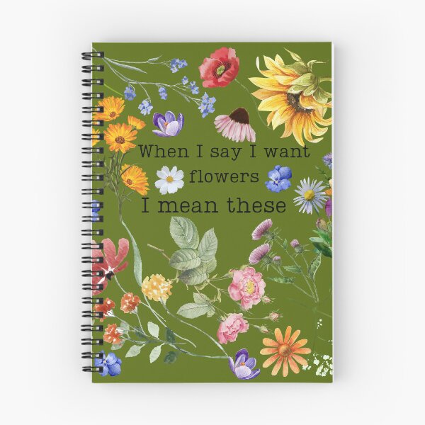 Item preview, I want wildflowers designed and sold by SuchWowDesign.