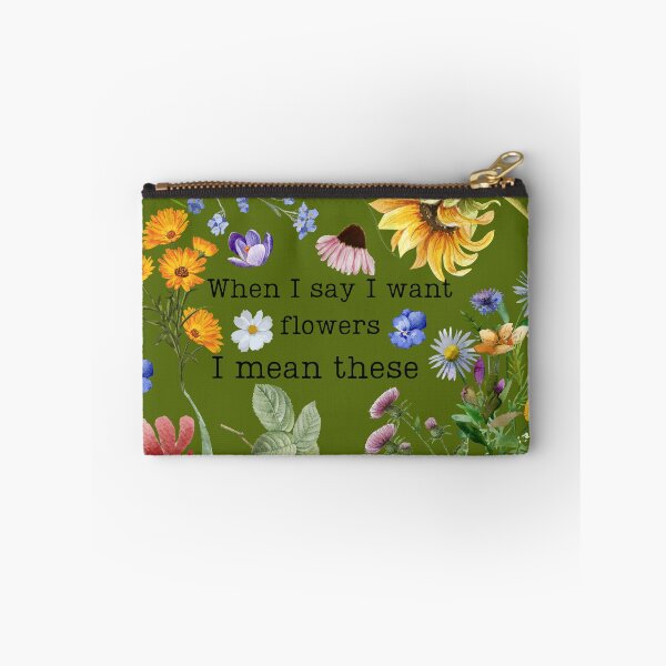 Item preview, I want wildflowers designed and sold by SuchWowDesign.