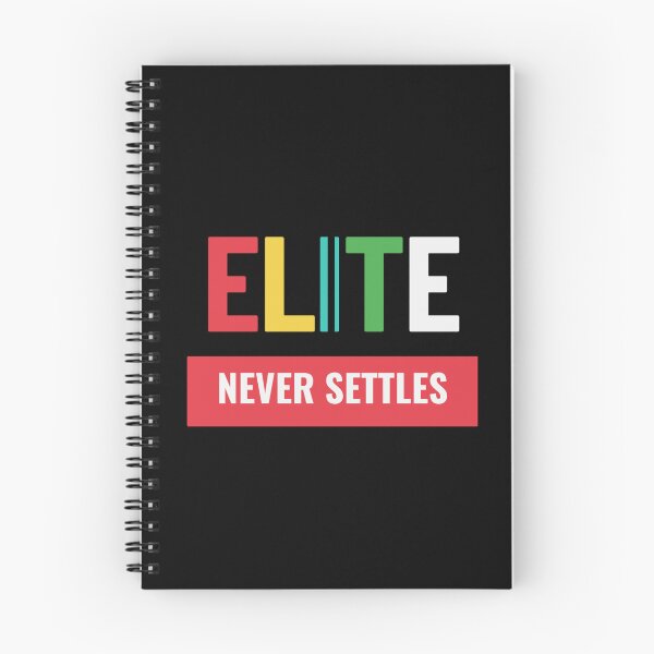 Item preview, Elite Never Settles – Bold Motivational Quote T-Shirt, Colorful Typography Tee, Hustle Shirt, High Standards Gift, Champion Mindset designed and sold by No Excuses .