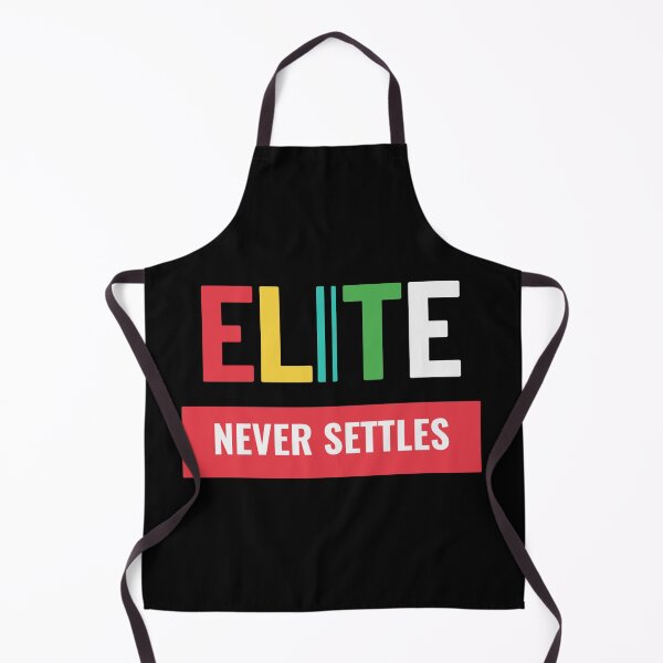 Item preview, Elite Never Settles – Bold Motivational Quote T-Shirt, Colorful Typography Tee, Hustle Shirt, High Standards Gift, Champion Mindset designed and sold by No Excuses .