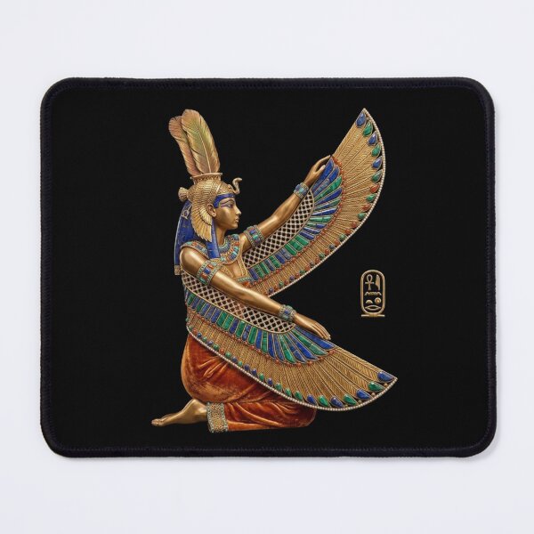 Item preview, Isis Goddess of Ancient Egypt | Sacred Winged Egyptian Mythology Art designed and sold by Queen Cleopatra.