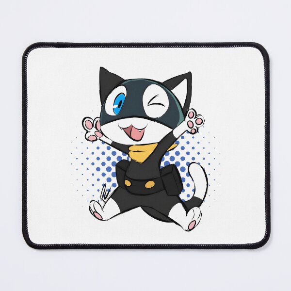 Item preview, Cute Anime Phantom Cat Mascot Design designed and sold by lamiarte.