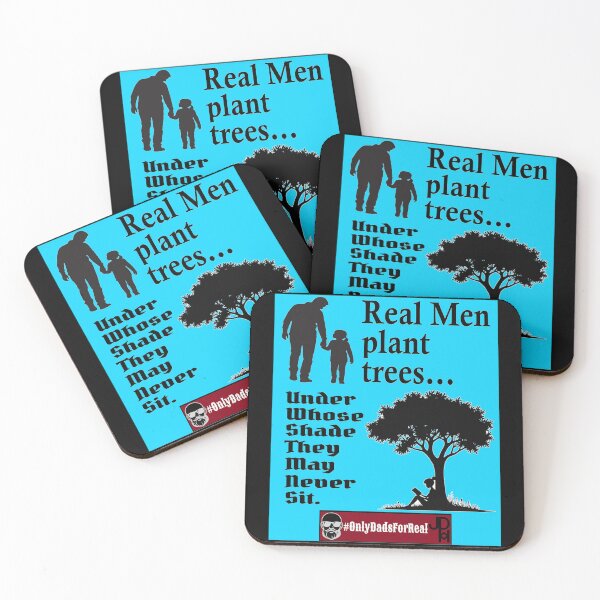 Item preview, Real Men Plant Trees (Blue) *More Colors Available in Collection designed and sold by OnlyDadsForReal.