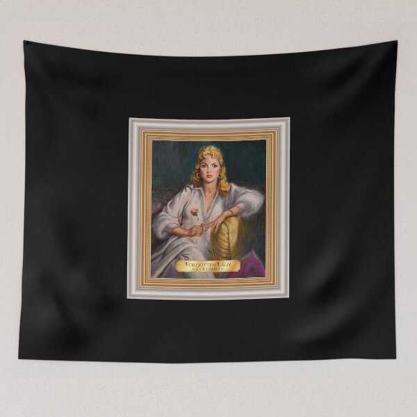Item preview, Forgotten Lady II (on Black) designed and sold by PawsitiveMum3.