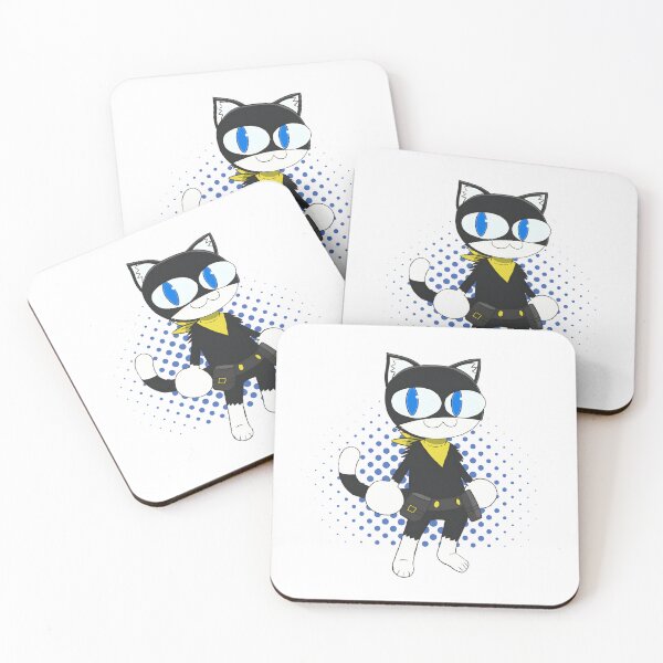 Item preview, Cute Anime Phantom Cat Mascot Design designed and sold by lamiarte.