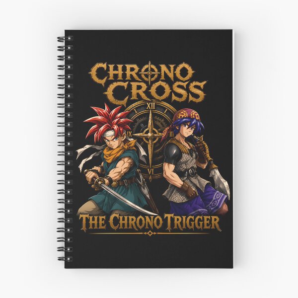 Item preview, The Chrono Trigger - Crono & Serge Chrono Cross Retro Aesthetic  Design designed and sold by Trinidesigns123.