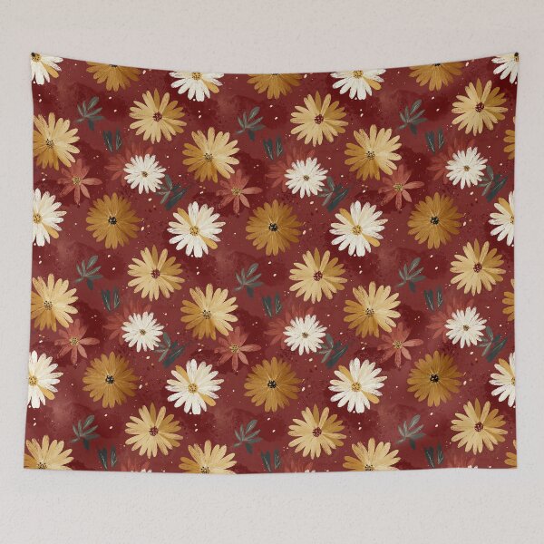 Item preview, Exotic Daisy Texture  - Birth Flower Pattern   - Thank You Gifts designed and sold by RoyalStarsPatts.