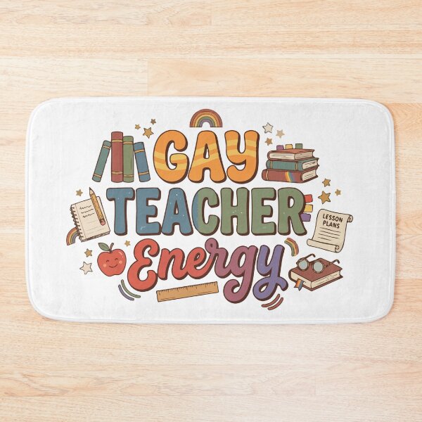 Item preview, Gay Teacher Energy designed and sold by tigrootiger.